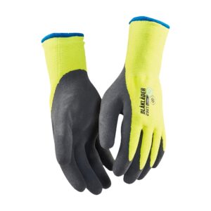 Gants de travail doublés imperméables enduits de latex