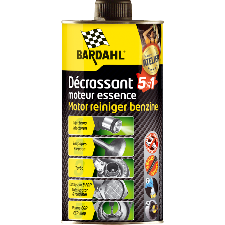Décrassant moteur essence
