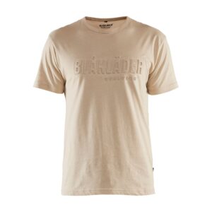 T-shirt 3D Warm beige