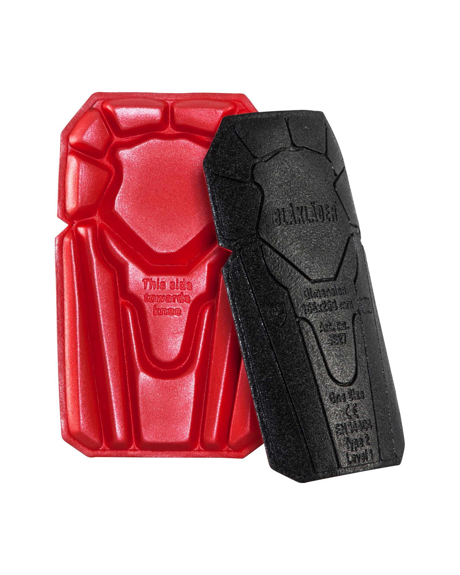Genouillères Noir/Rouge