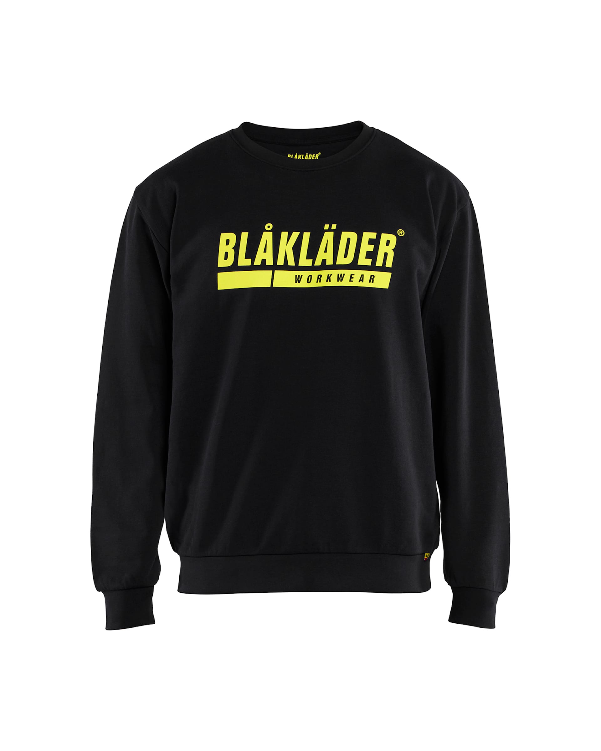 Sweatshirt noir/jaune