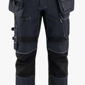 Pantalon artisan denim stretch ToolRig Marine/Noir